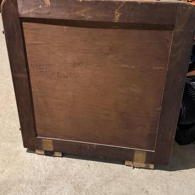 LOT 54X/B: Wooden Dressers (Williamsport Furniture Co) and 2 Mirrors