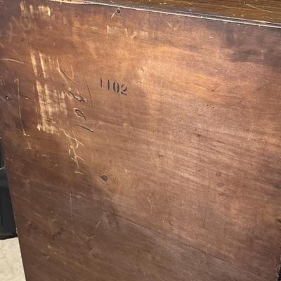 LOT 54X/B: Wooden Dressers (Williamsport Furniture Co) and 2 Mirrors