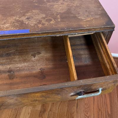 LOT 54X/B: Wooden Dressers (Williamsport Furniture Co) and 2 Mirrors