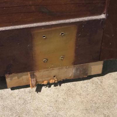 LOT 54X/B: Wooden Dressers (Williamsport Furniture Co) and 2 Mirrors
