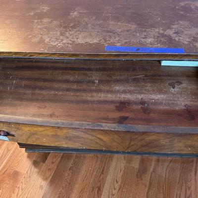 LOT 54X/B: Wooden Dressers (Williamsport Furniture Co) and 2 Mirrors