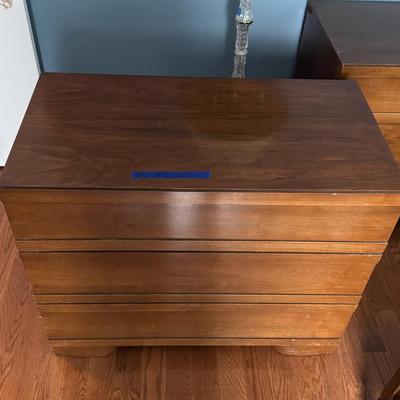LOT 55Y: Vintage Cavalier Stow Away Cedar Chest