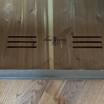 LOT 56Y: Vintage Cavalier Stow Away Cedar Chest