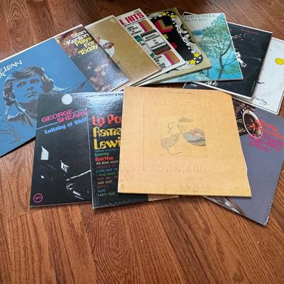 LOT 58L: Various Artists on Vinyl including Joni Mitchell, Joan Baez, Don McLean, George Shearing and More!