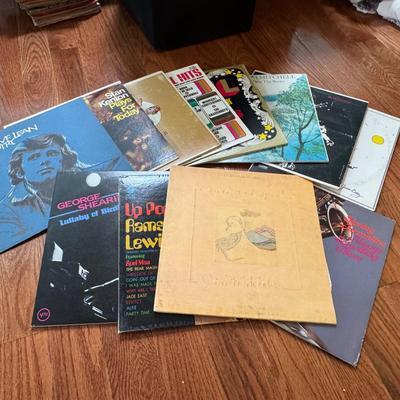 LOT 58L: Various Artists on Vinyl including Joni Mitchell, Joan Baez, Don McLean, George Shearing and More!