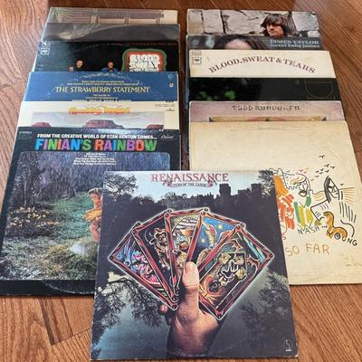 LOT 59L: Various Artists on Vinyl including CSN, CSN and Y, James Taylor, Blood, Sweat and Tears and More!