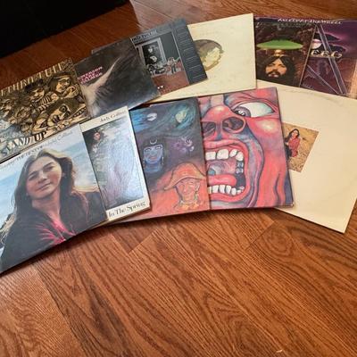 LOT 60L: Various Artists on Vinyl Featuring Jethro Tull, Seals & Croft, King Crimson and more!