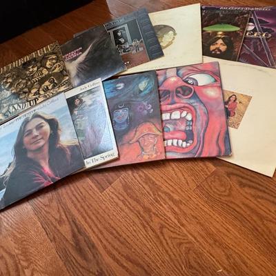 LOT 60L: Various Artists on Vinyl Featuring Jethro Tull, Seals & Croft, King Crimson and more!