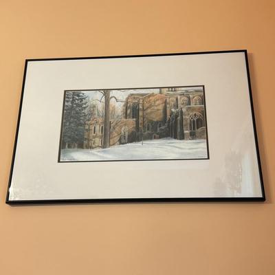 LOT 66L: Limited Edition Signed Giclee Print “Washington Memorial Chapel” by A. L. Fontaine
