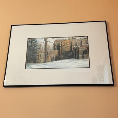LOT 66L: Limited Edition Signed Giclee Print “Washington Memorial Chapel” by A. L. Fontaine
