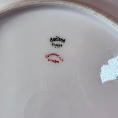 LOT 72D: Vintage Hand Painted China: Haviland Limoges & Lefton China