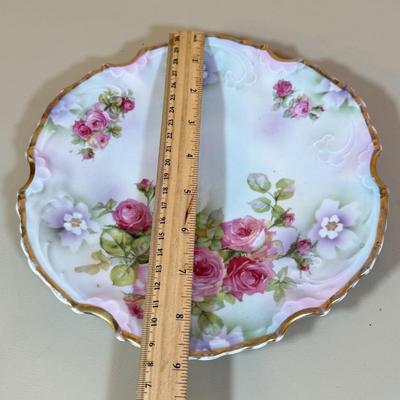 LOT 72D: Vintage Hand Painted China: Haviland Limoges & Lefton China