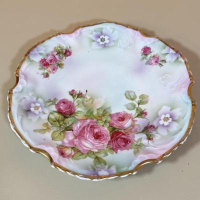 LOT 72D: Vintage Hand Painted China: Haviland Limoges & Lefton China