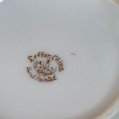 LOT 72D: Vintage Hand Painted China: Haviland Limoges & Lefton China