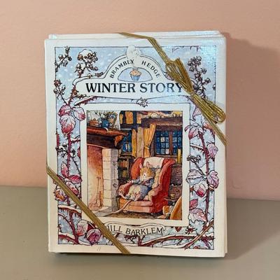 LOT 75D: Royal Doulton Brambley Hedge Gift Collection: Four Seasons Afternoon Tea Set & Set of Books