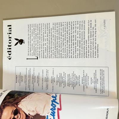 LOT 78D: 1969 Playboy Cartoon Album 3, French Playboy & 1979 Magazine
