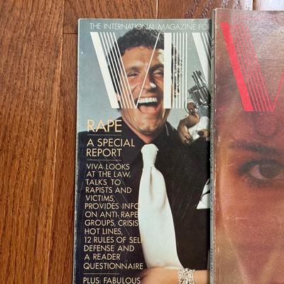 LOT 79D: 1970s Vintage VIVA Magazines