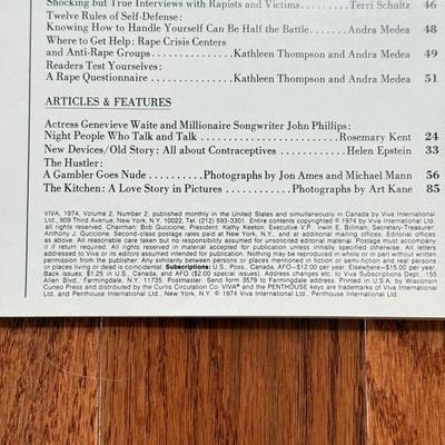 LOT 79D: 1970s Vintage VIVA Magazines