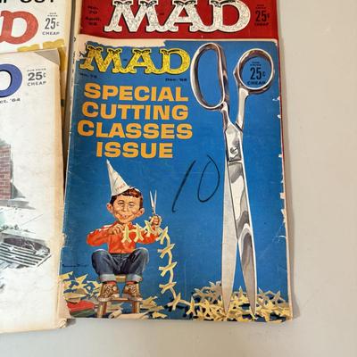 LOT 80D: 1960s Vintage Mad Magazines & TP Roll