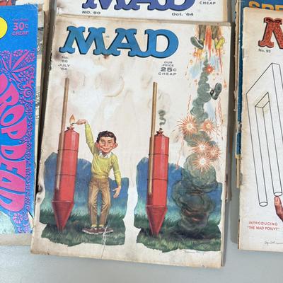 LOT 80D: 1960s Vintage Mad Magazines & TP Roll