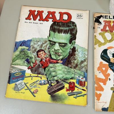 LOT 80D: 1960s Vintage Mad Magazines & TP Roll