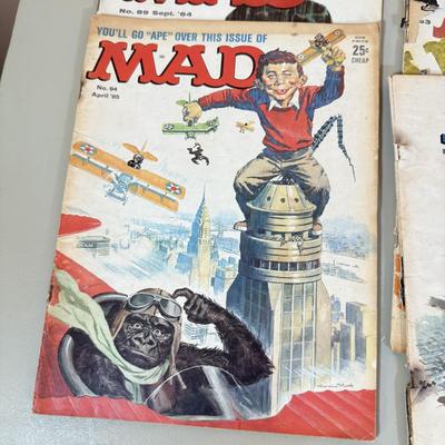 LOT 80D: 1960s Vintage Mad Magazines & TP Roll