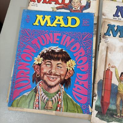 LOT 80D: 1960s Vintage Mad Magazines & TP Roll