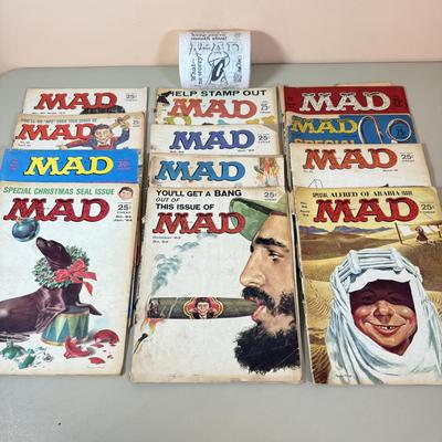 LOT 80D: 1960s Vintage Mad Magazines & TP Roll
