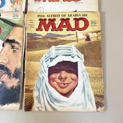 LOT 80D: 1960s Vintage Mad Magazines & TP Roll