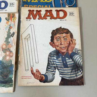 LOT 80D: 1960s Vintage Mad Magazines & TP Roll