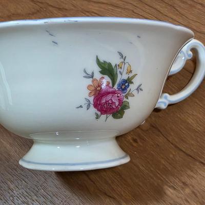LOT 88D: Vintage Collection Of Limoges & Tattau Incomplete China Sets, Limoges Has 6 Plates, 5 Cups & Saucers, Tattau Has 8...