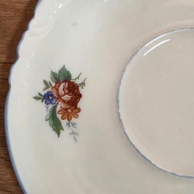 LOT 88D: Vintage Collection Of Limoges & Tattau Incomplete China Sets, Limoges Has 6 Plates, 5 Cups & Saucers, Tattau Has 8...