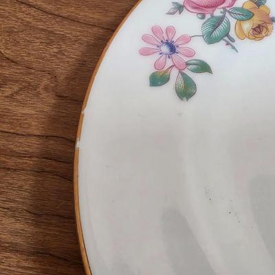 LOT 88D: Vintage Collection Of Limoges & Tattau Incomplete China Sets, Limoges Has 6 Plates, 5 Cups & Saucers, Tattau Has 8...