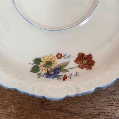 LOT 88D: Vintage Collection Of Limoges & Tattau Incomplete China Sets, Limoges Has 6 Plates, 5 Cups & Saucers, Tattau Has 8...