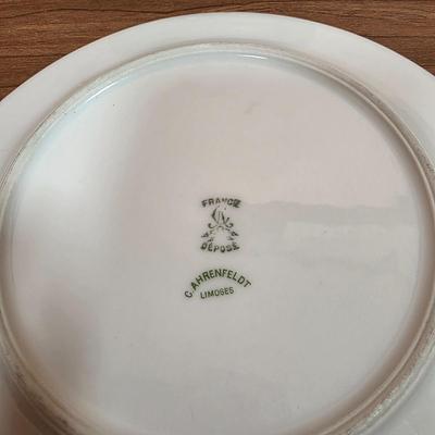 LOT 88D: Vintage Collection Of Limoges & Tattau Incomplete China Sets, Limoges Has 6 Plates, 5 Cups & Saucers, Tattau Has 8...