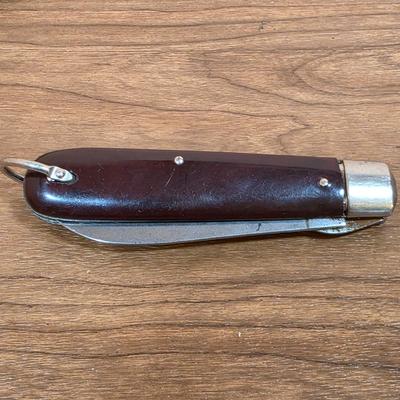 LOT 89F: Vintage Pocket Knife Collection, Includes Nifty Boy Scott/Camping Multifunctional Tool, Frontier Imperial, Sea Horse Embossed...