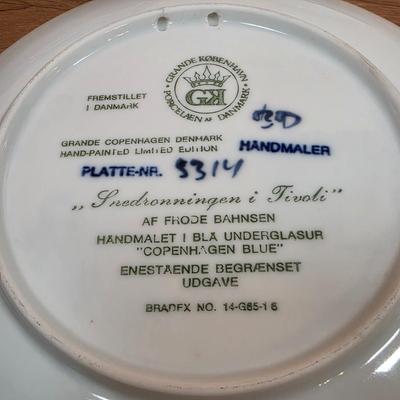 LOT 90D: Large Collection Of Vintage Royal Copenhagen Holiday & Mother's Day Plates, Dated From 1925 & 1960's - 1980