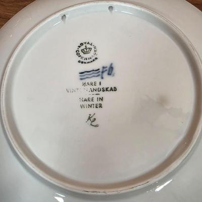 LOT 90D: Large Collection Of Vintage Royal Copenhagen Holiday & Mother's Day Plates, Dated From 1925 & 1960's - 1980