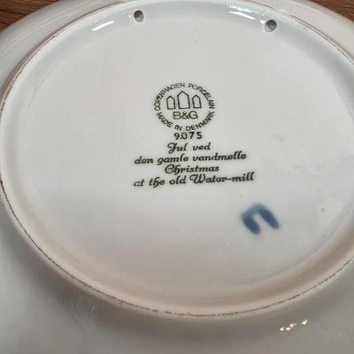 LOT 90D: Large Collection Of Vintage Royal Copenhagen Holiday & Mother's Day Plates, Dated From 1925 & 1960's - 1980