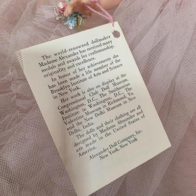 LOT 92F: Vintage Madame Alexander "Elise" Doll With Original Box