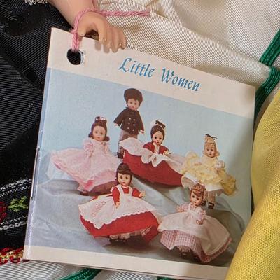 LOT 93F: Vintage Madame Alexander Little Women Collection Of Poland & France, 2 Dolls W/Boxes