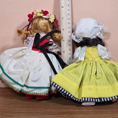 LOT 93F: Vintage Madame Alexander Little Women Collection Of Poland & France, 2 Dolls W/Boxes