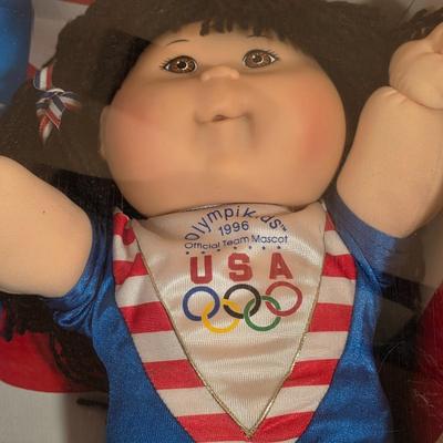 LOT 95D: NIB Vintage 1996 Cabbage Patch Kids OlympiKids Mattel #14995