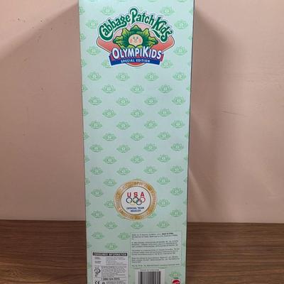 LOT 95D: NIB Vintage 1996 Cabbage Patch Kids OlympiKids Mattel #14995