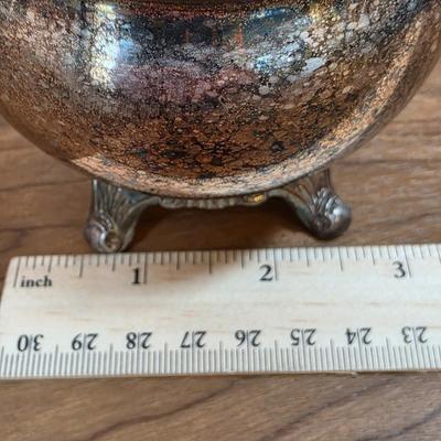 LOT 96D: Vintage Silver-Plated Pieces, Includes 2 Large Tea/Coffee Pots, Creamer, 2 Sugar Bowls, Champagne/Wine Ice Bucket, Footed...