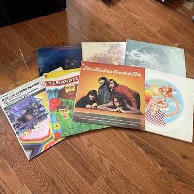 LOT 121L: Various Artists on Vinyl including The Monkees, Grateful Dead, Beach Boys and More!