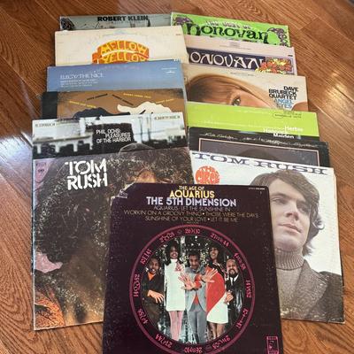 LOT 122L: Various Artists on Vinyl Including Donavan, Herbie Hancock and Others!