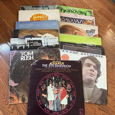 LOT 122L: Various Artists on Vinyl Including Donavan, Herbie Hancock and Others!