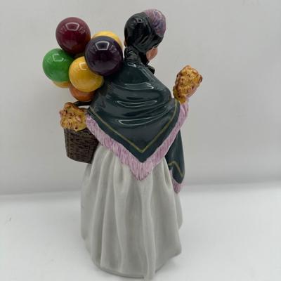 Vintage Royal Doulton Biddy Pennyfarthing English Porcelain Figurine