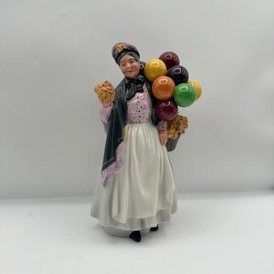 Vintage Royal Doulton Biddy Pennyfarthing English Porcelain Figurine